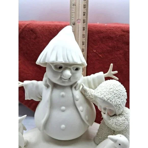 Department 56 Snowbabies "Make Me Laugh" Figurine Snowman & Penguins 2007 Collec - Picture 5 of 6